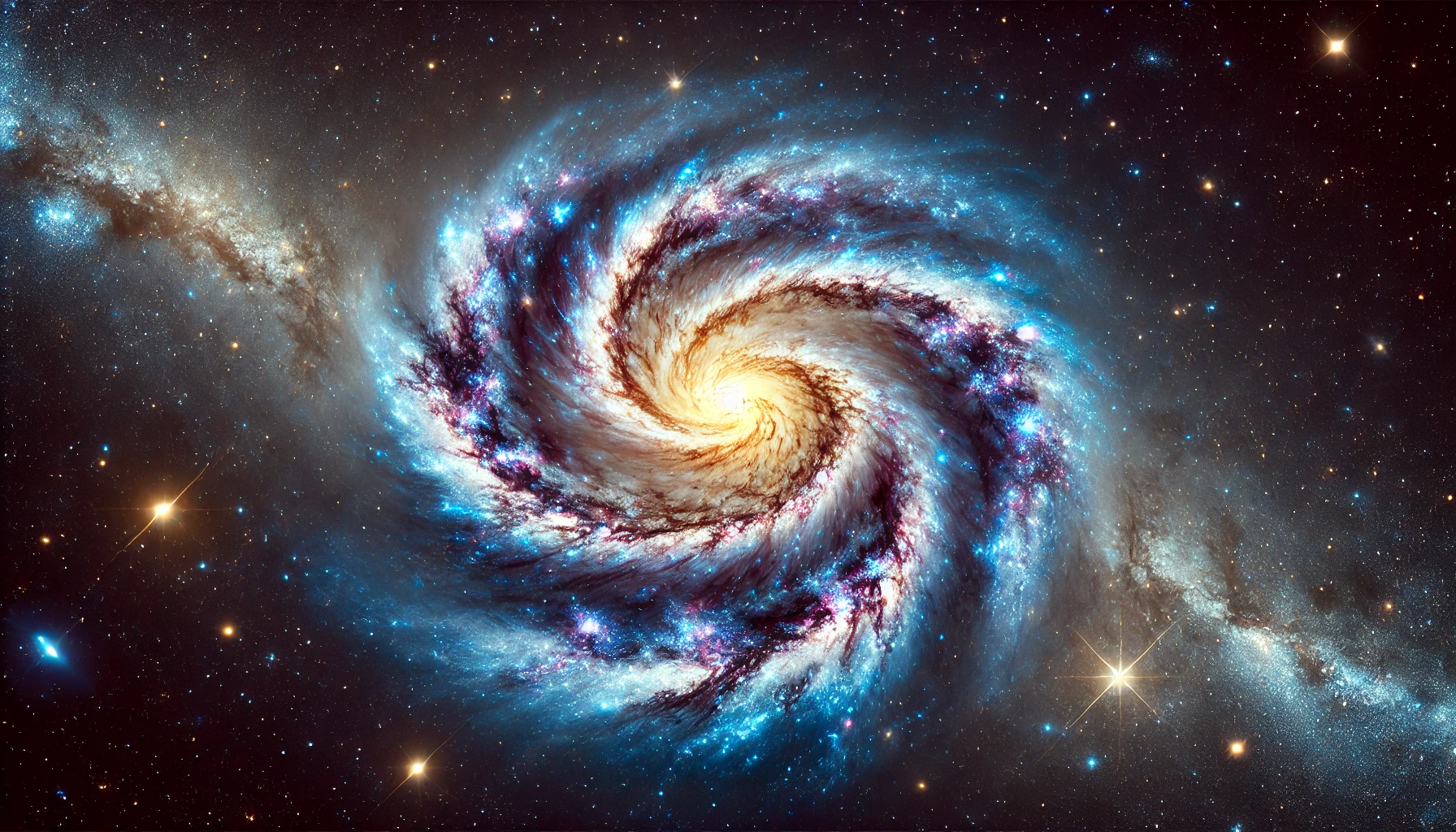 The Galactic Spiral – A Symphony of Stars