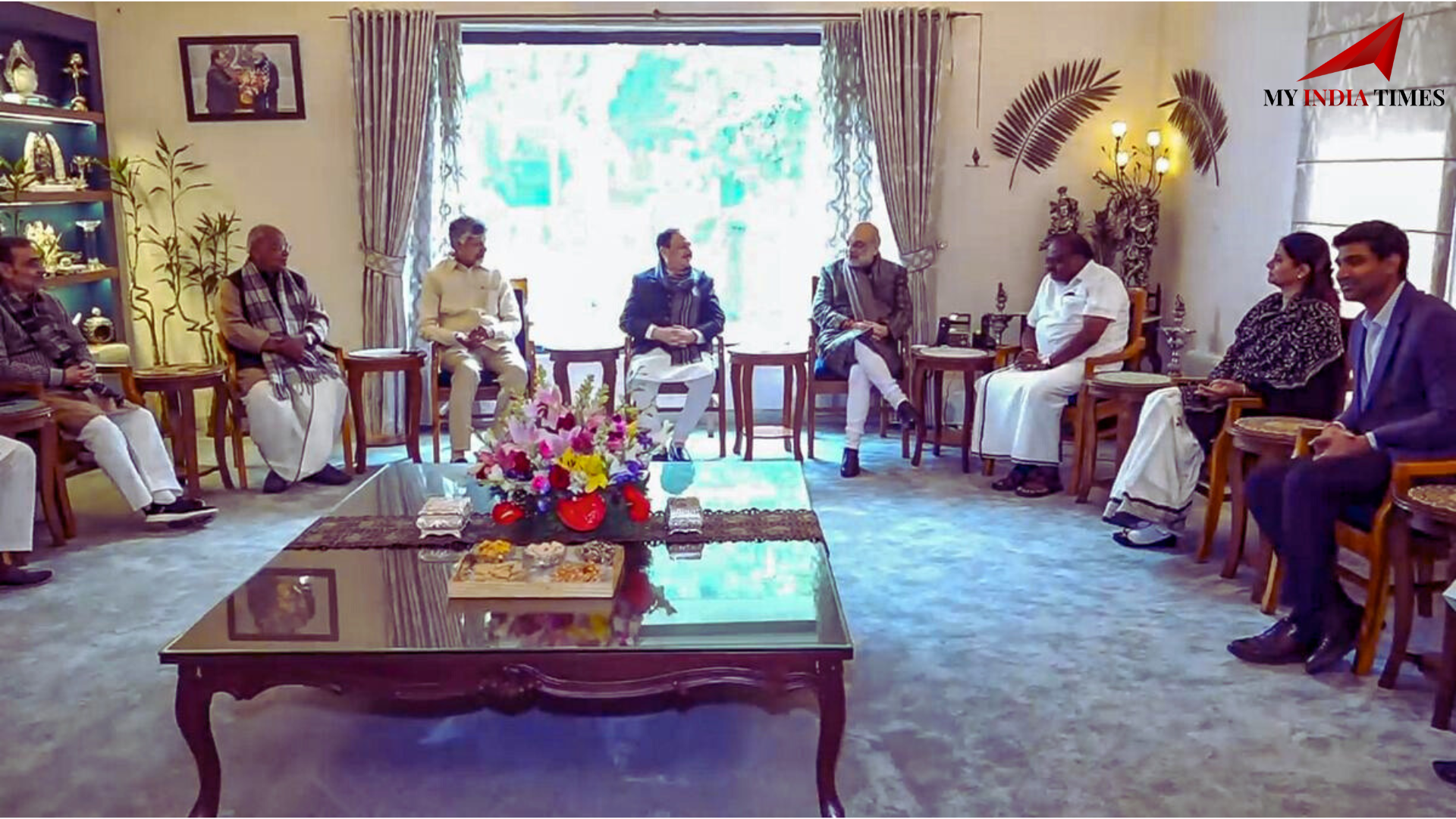 NDA Leaders Meet Amit Shah: Paving the Way for Simultaneous Elections and Stronger Alliance Unity