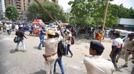 Students Protest Outside BPSC Office: Police Lathi Charge Sparks Outrage