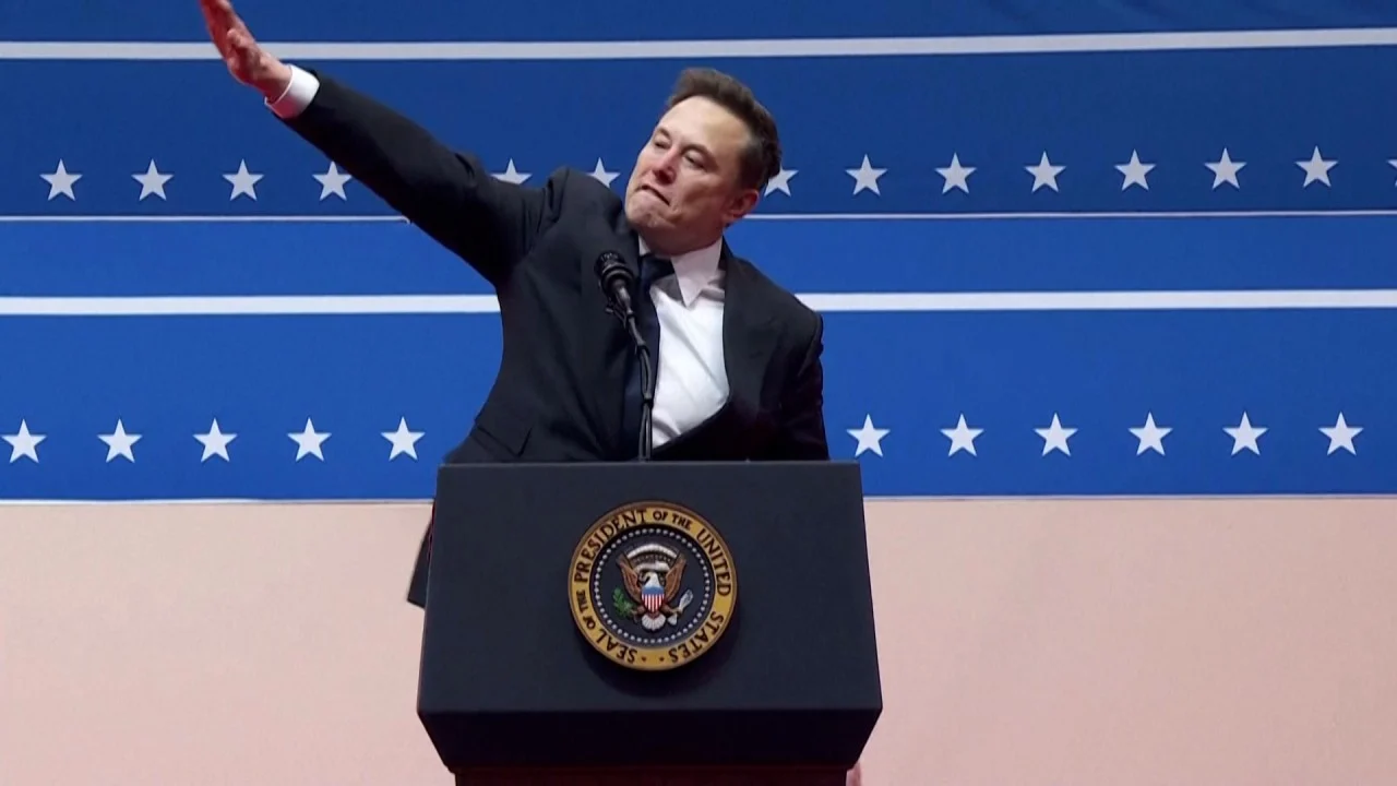 Elon Musk’s Controversial Hand Gesture at Trump Rally Sparks Public Outcry, Defends Against “Hitler” Comparisons