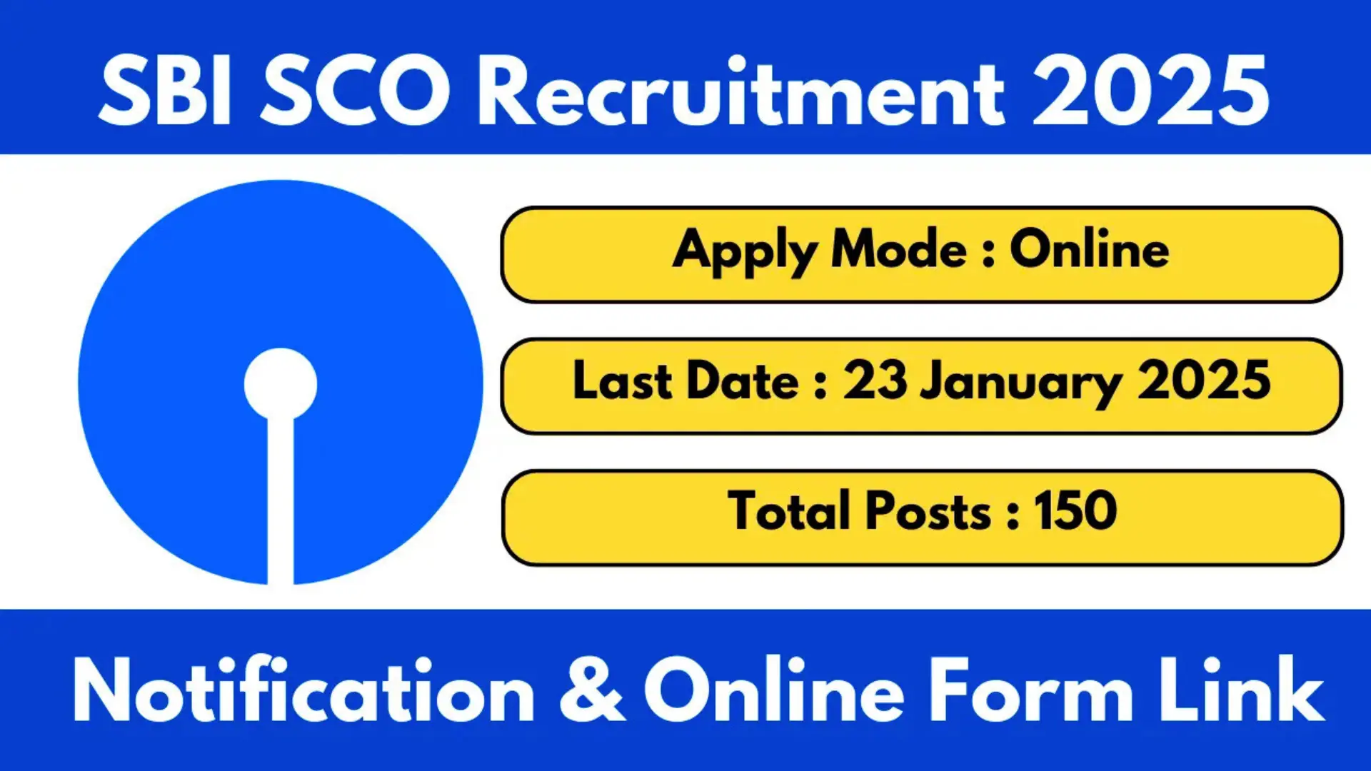 SBI SCO Recruitment 2025: Last Day to Apply for 150 Trade Finance Officer Posts – Apply Now at sbi.co.in