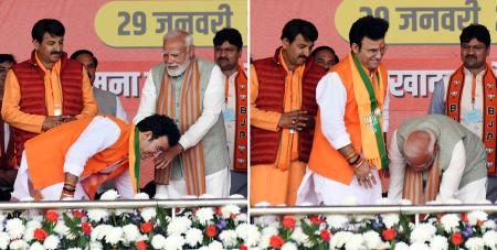 Delhi Elections 2025: Who is Ravinder Singh Negi? The BJP Leader Whose Feet PM Modi Touched at a Rally