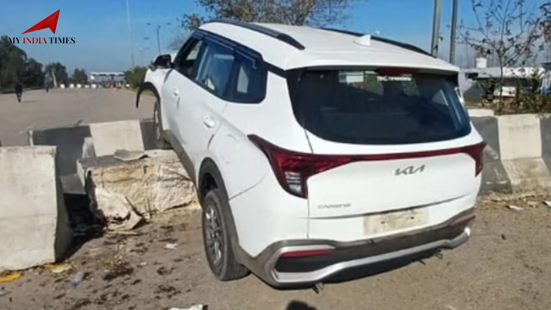 Google Maps Misleads Driver: Car Gets Stuck on Barricade