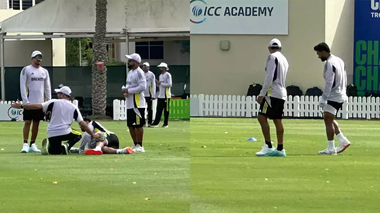 Rishabh Pant Escapes Injury Scare Ahead of Champions Trophy After Hardik Pandya's Powerful Shot