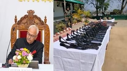 Over 1,000 illegal weapons have been turned in across Manipur as part of a big push to tackle ongoing violence