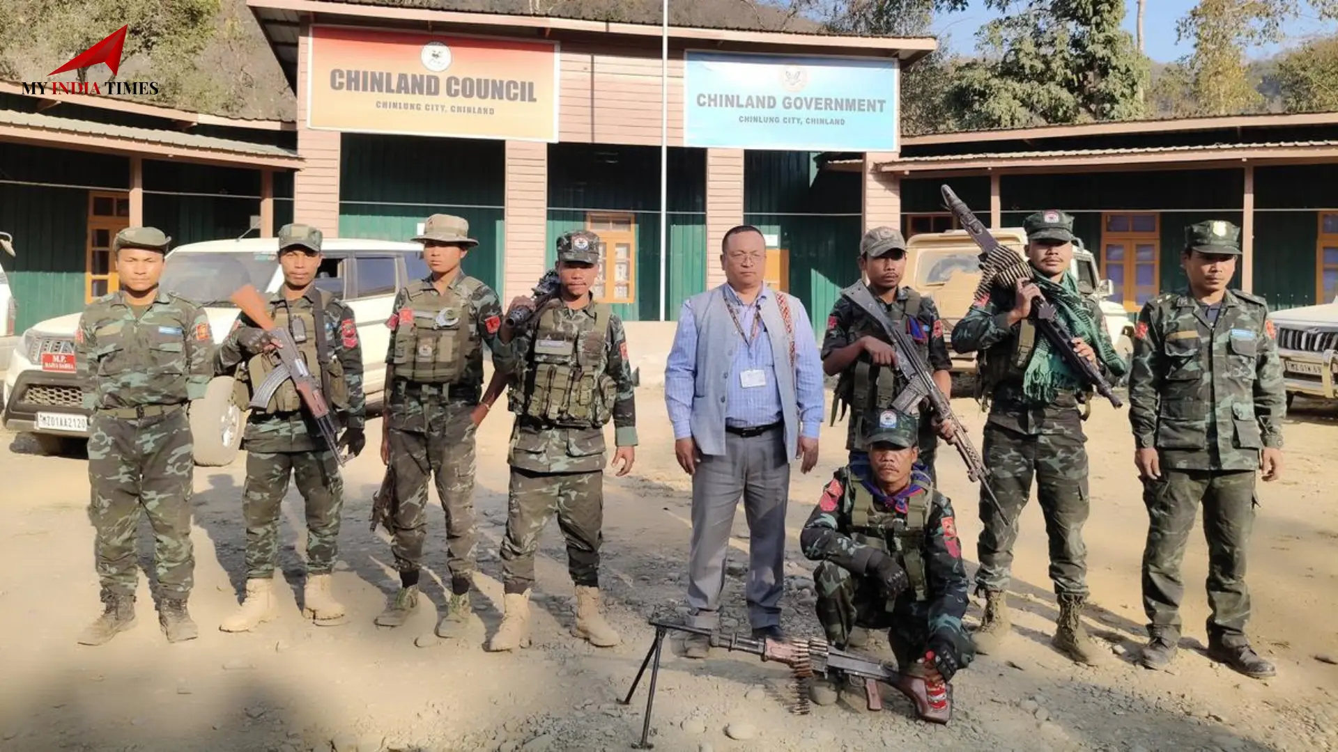 Mizoram MP K. Vanlalvena Advocates for Chinland Council’s Integration into India Amidst Myanmar’s Political Crisis 67cafb6897f34-Mizoram-MP-visits-rebel-outfit-in-Myanmar.webp