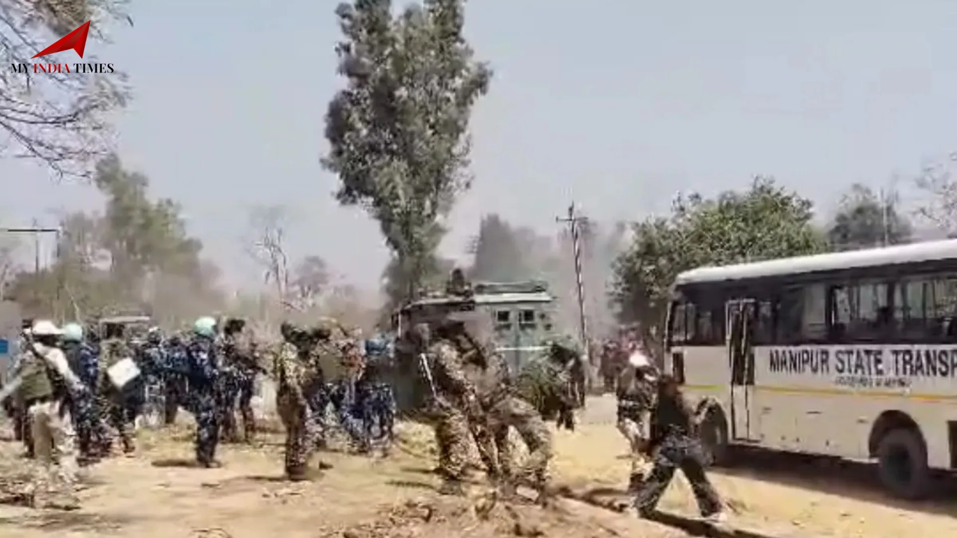 Kuki Protesters Clash with Security Forces in Manipur: Unrest Amid 'Free Movement' Initiative