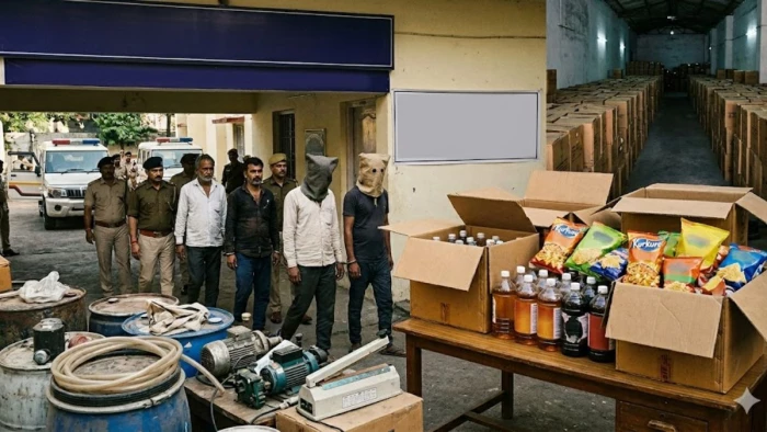 Cough Syrup Hidden Under Kurkure Packets: Bhopal STF Busts ₹2.5 Crore Drug Syndicate, Five More Arrested