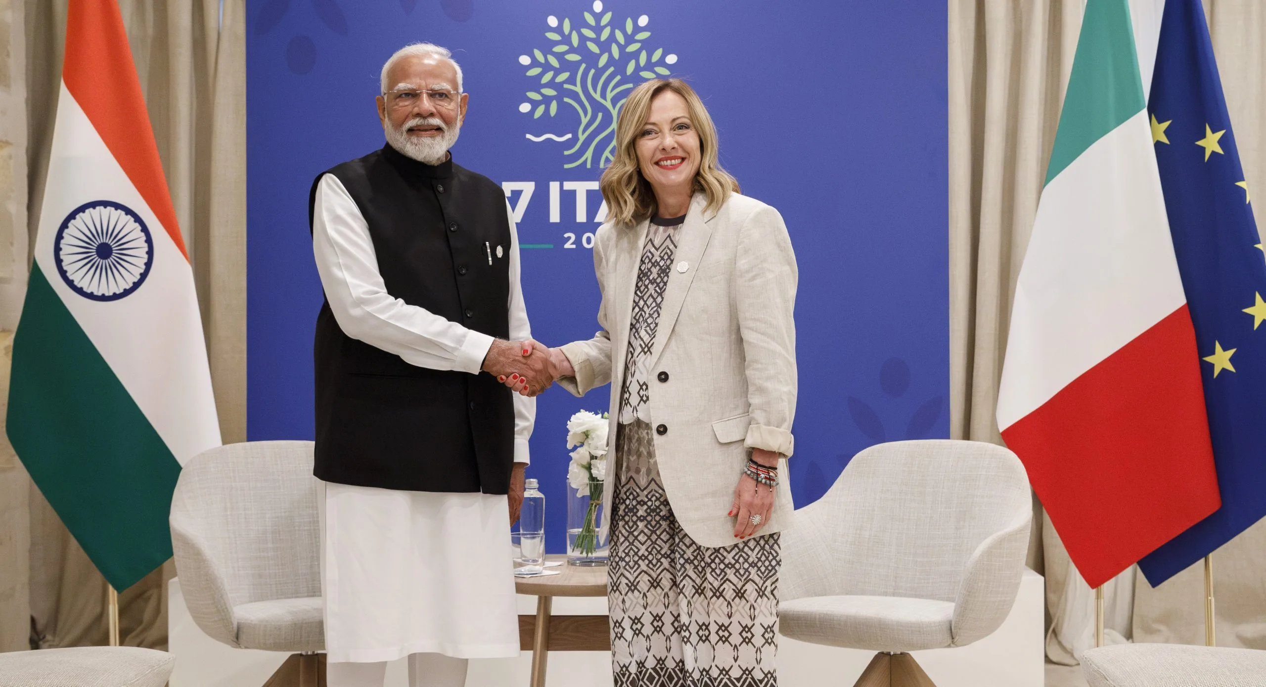 ‘Melodi’ Returns to the Spotlight: Modi and Meloni’s Friendly Exchange Steals Attention at G7 Summit