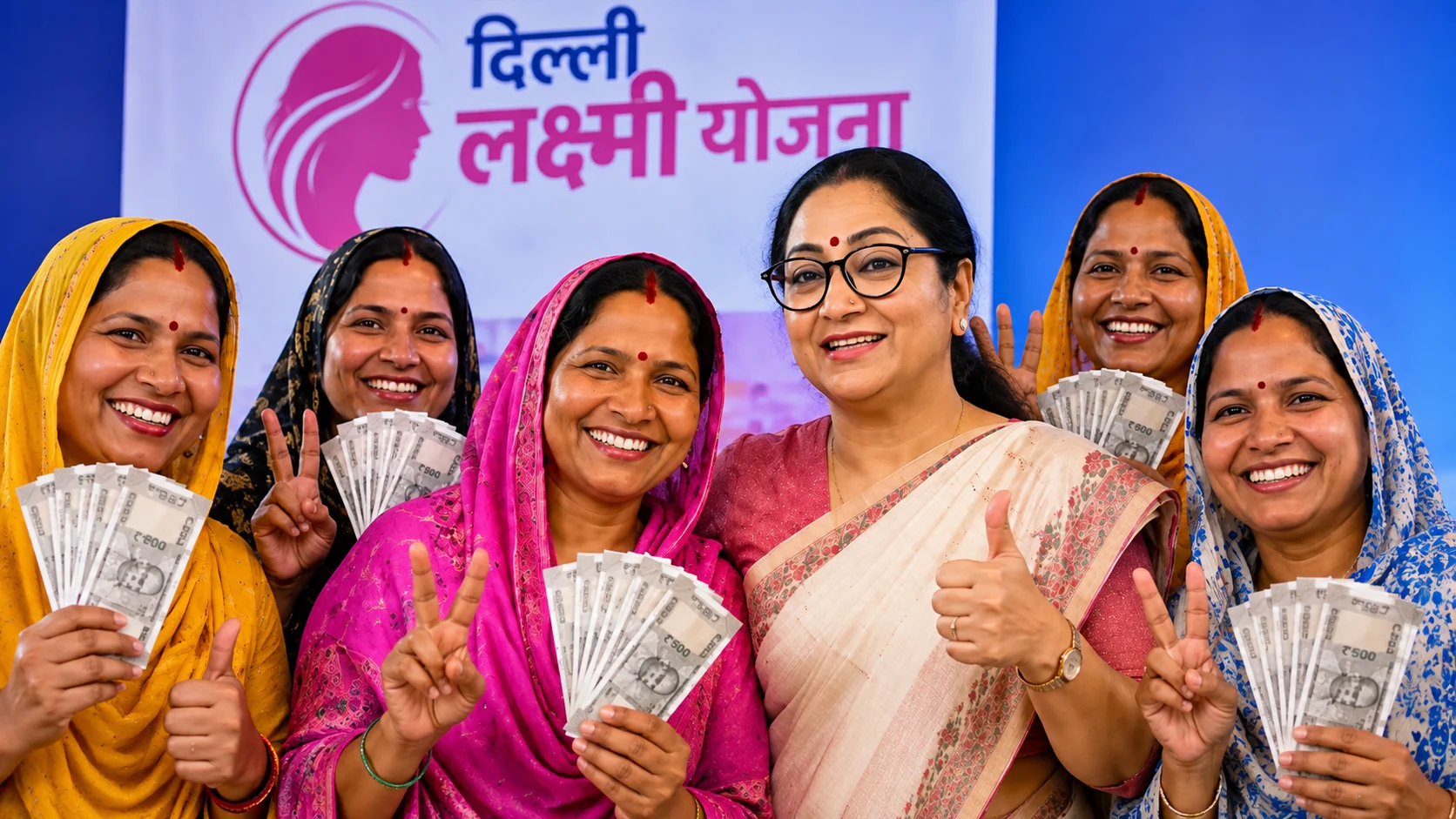 Delhi Laxmi Yojana Registration Begins: Women to Receive ₹2,500 Every Month; Know Eligibility, Benefits and Who Will Not Qualify