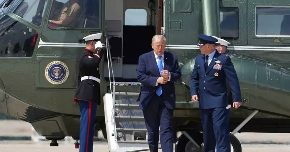 Mid-air scare for Trump as chopper carrying him flies too close to passenger jet