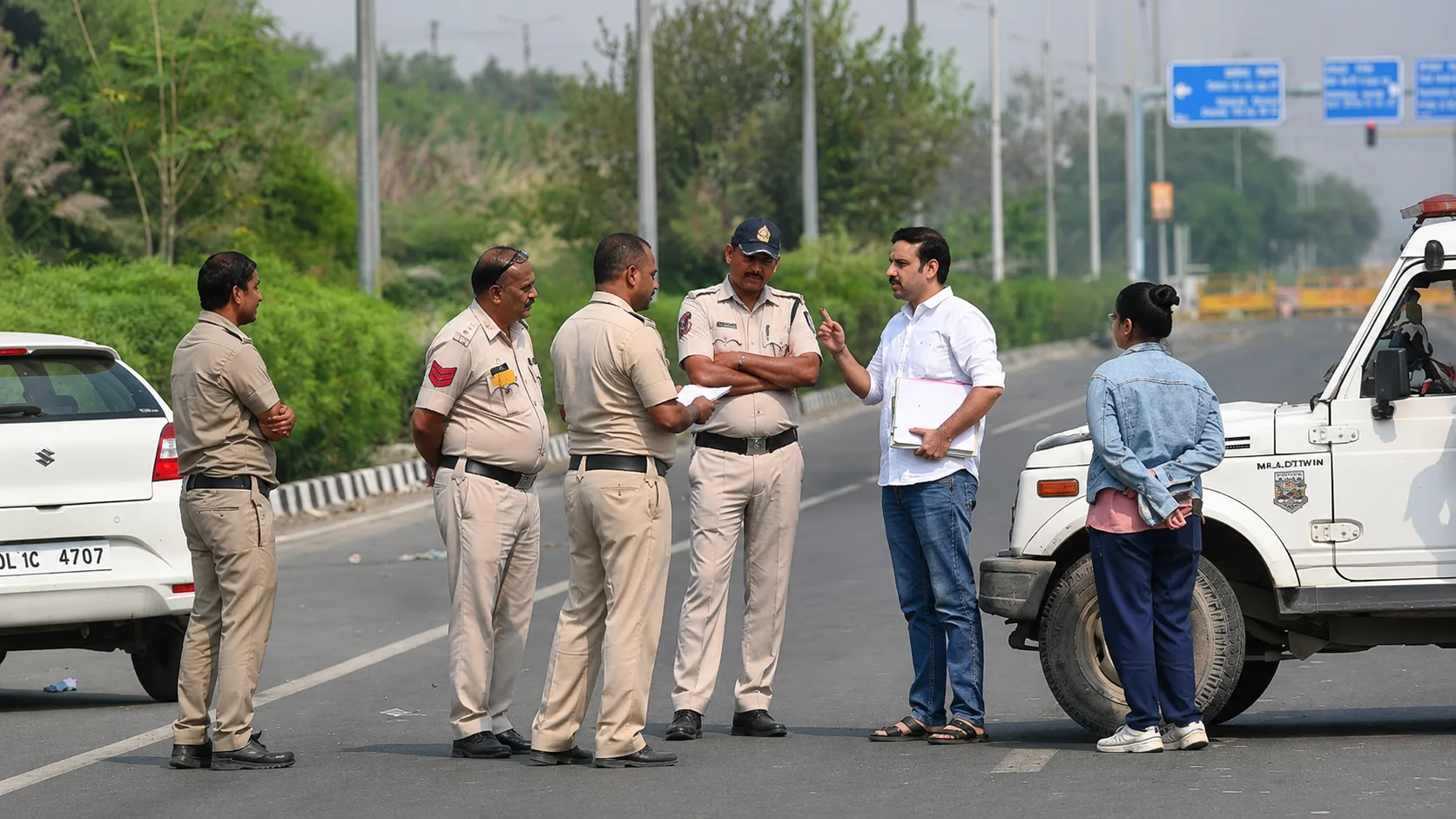 Delhi Murder Case: Financier Among Five Arrested for SUV Killing Staged as Road Accident