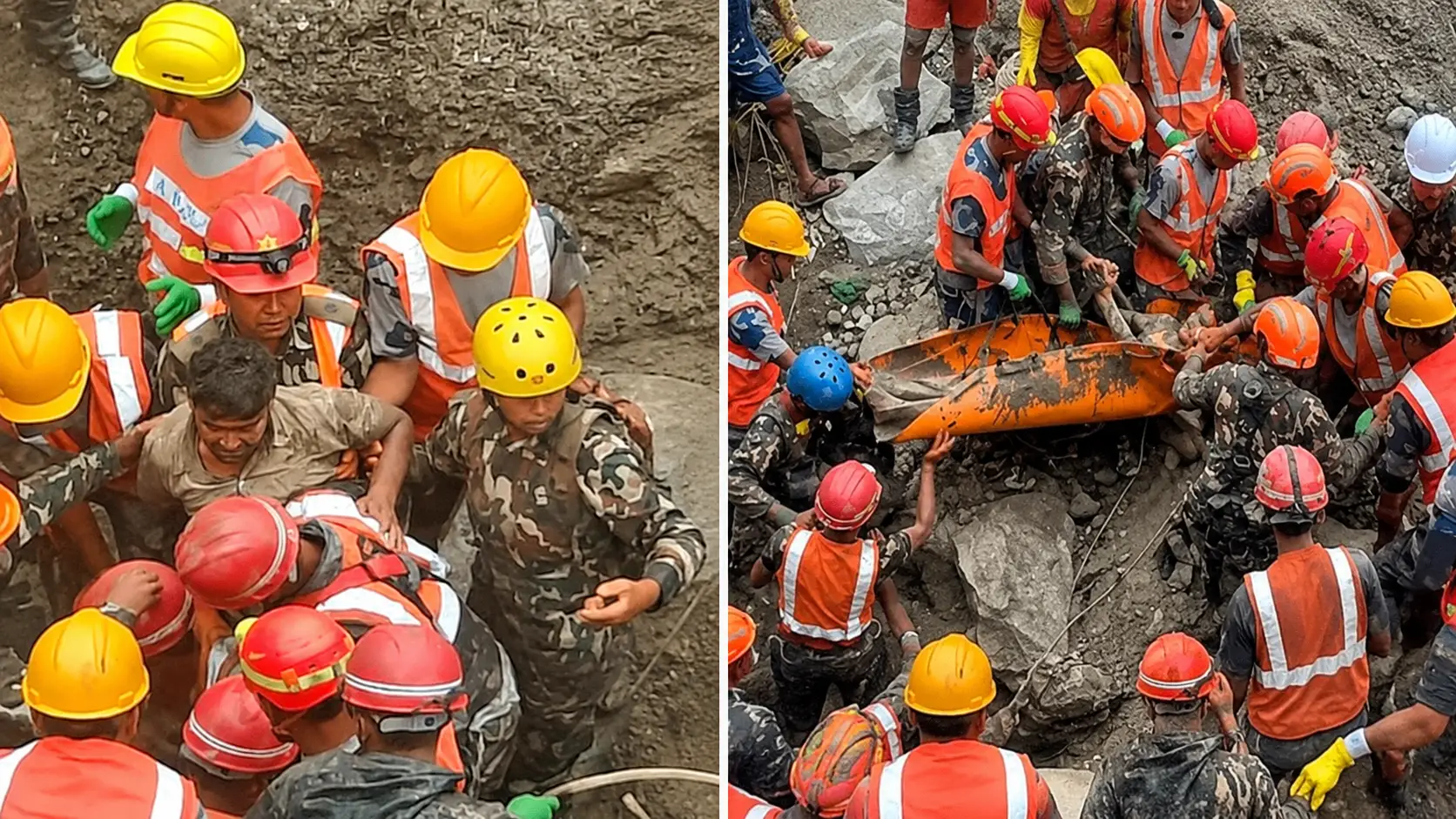 Nepal Flash Flood Rescue: 2 Workers Pulled Alive From Hydropower Tunnel After 9 Days