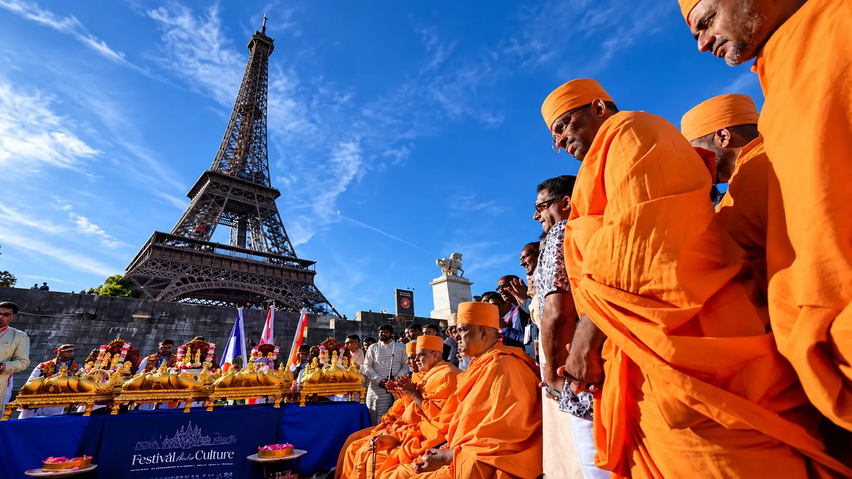 Eiffel Tower Controversy: Paris Probes Claims of Women Staff Being Removed During BAPS Visit