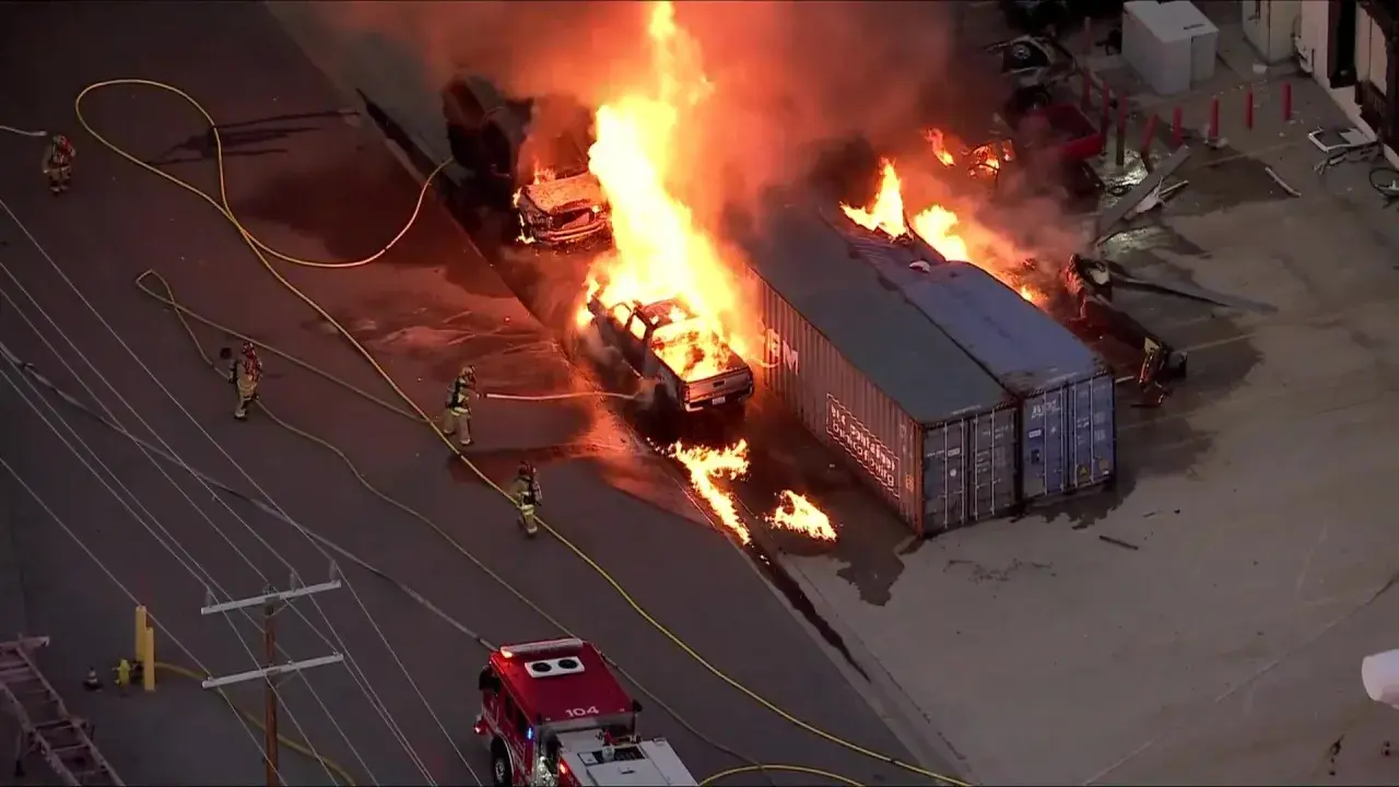 Los Angeles Helicopter Crash: 3 Killed as NBC News Chopper Goes Down Near Deadly Bus Accident