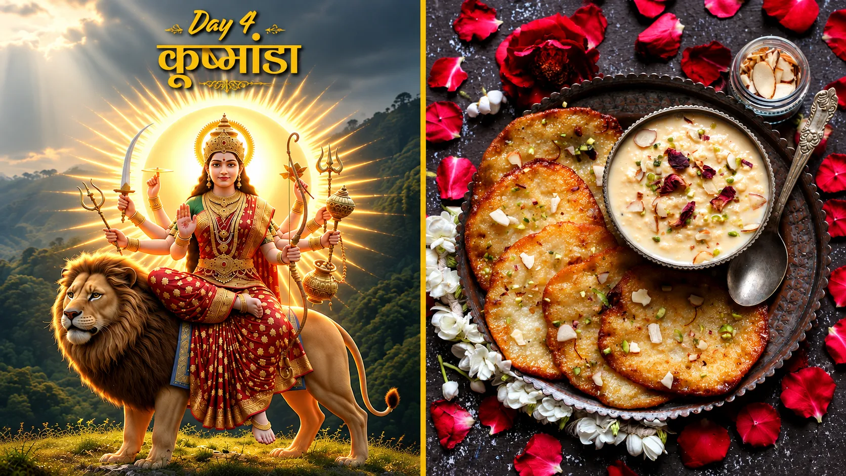 Sharad Navratri Day 4, 2026: Maa Kushmanda's Message of Joy, Positivity and Self-Care