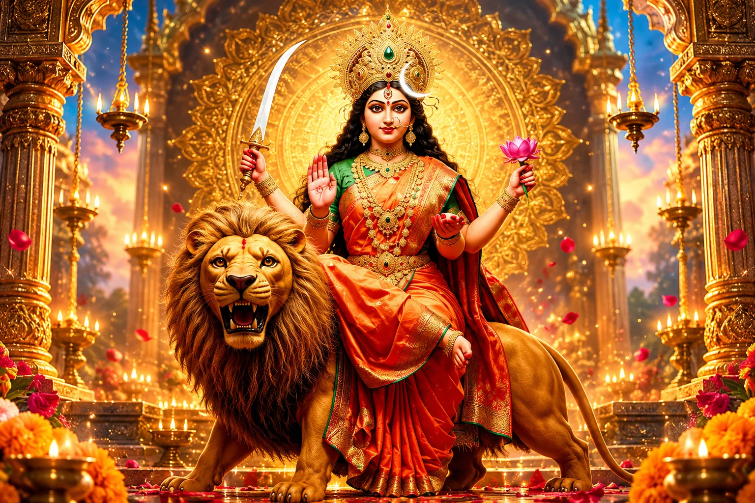 Sharad Navratri Day 6, 2026: Maa Katyayanis Message on Anger, Courage and Emotional Boundaries