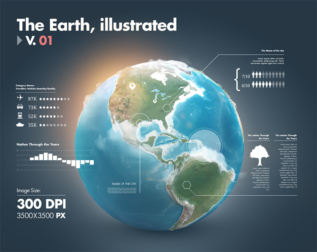 Earth Infographic